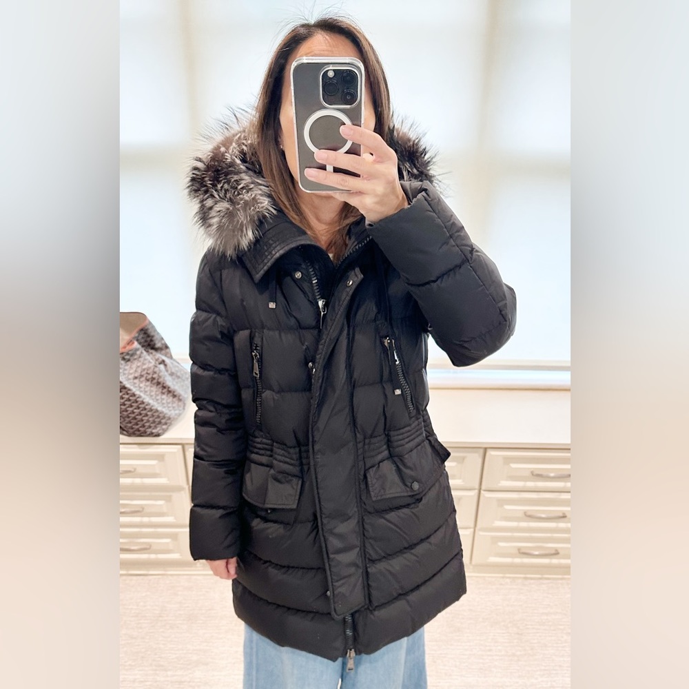 Moncler Aphroti Long Down Jacket